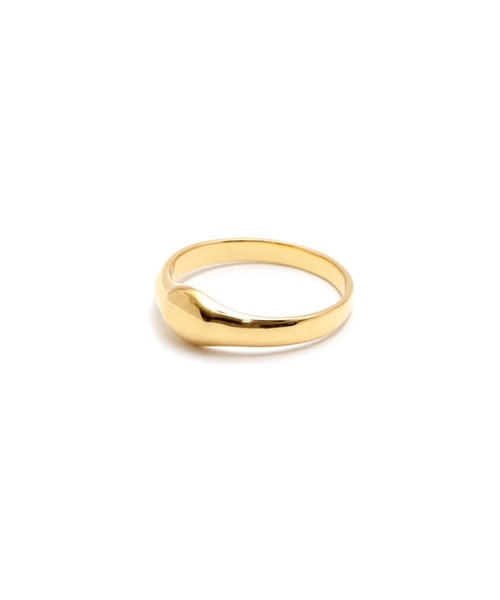 YArKA（ヤーカ）の「【YArKA/ヤーカ】little nuance round design ring [hancC] / ニュアンスラウンドデザインリング（リング・レディース・シルバー/ゴールド・#11/#9/#5/#3/#19/#17/#15/#13/#7）」の6枚目の写真