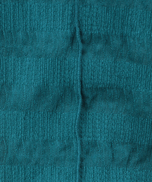 ONIGIRI（オニギリ）の「シアーボーダー　ＶネックＴシャツ（Tシャツ/カットソー・レディース・ターコイズブルー/イエロー/ネイビー/オフホワイト・FREE）」の14枚目の写真