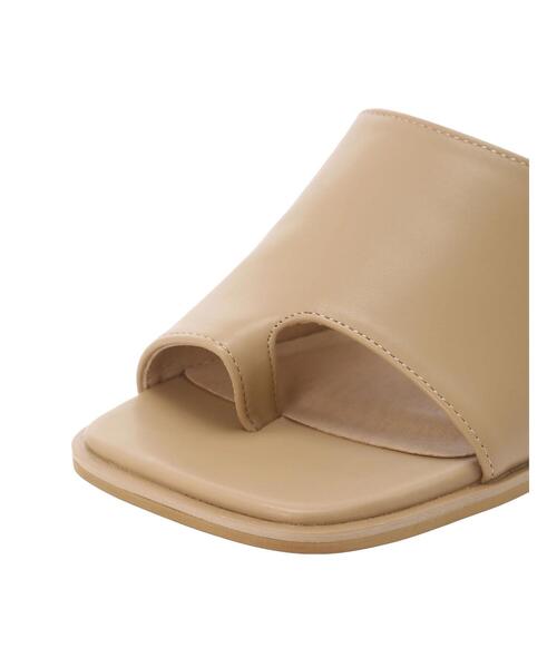 Te chichi（テチチ）の「サムループサンダル（サンダル・レディース・ブラック/ベージュ系その他・37/38）」の8枚目の写真