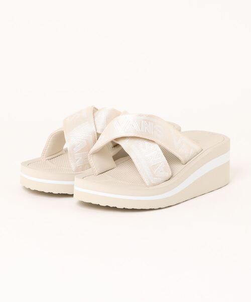 VANS ヴァンズ HEWITT ヒューイット サンダル プール　海　サンダル VANS ヴァンズ HEWITT ヒューイット V5143 PFY BEIGE | ABC-MART