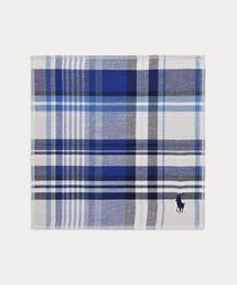 POLO RALPH LAUREN（ポロ ラルフ ローレン）の「チェック コットン テリー ハンカチーフ（ハンカチ/ハンドタオル・メンズ）」