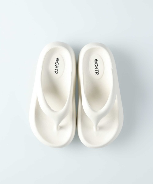 ORTR(オーアールティーアール)の「パデットトングサンダル(サンダル・レディース・ブラック/ホワイト/ブラウン・XL/L/M/S)」の6枚目の写真