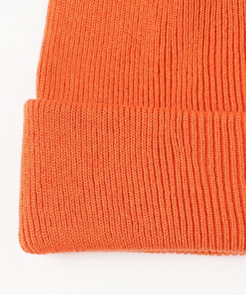 BEAMS(ビームス)の「BEAMS / ベーシック ワッチキャップ(ニットキャップ/ビーニー・メンズ・ブラック/ワイン/ベージュ/オレンジ/ネイビー・ONE SIZE)」の7枚目の写真