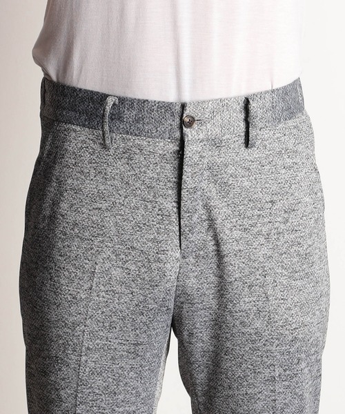 HIDEAWAYS NICOLE（ハイダウェイニコル）の「Ｗフェイスストレッチイージーパンツ（スラックス・メンズ・チャコールグレー/ホワイト×ブラック/ブラック/トップグレー/ネイビー・SMALL/MEDIUM/LARGE/X-LARGE）」の14枚目の写真