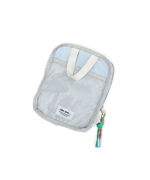 niko and...（ニコアンド）の「オリジナルパッカブルショルダーバッグ（ショルダーバッグ・レディース・ブルー/アイボリー/ブラック/シルバー/オリーブ・0）」の22枚目の写真