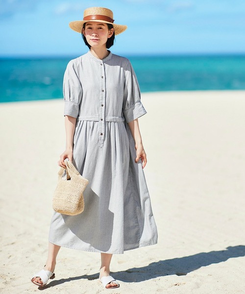 Sunny clouds（サニークラウズ）の「サニークラウズ　ペーパーヤーンのちょいバッグ（かごバッグ・レディース・ナチュラル・ONE SIZE）」の11枚目の写真