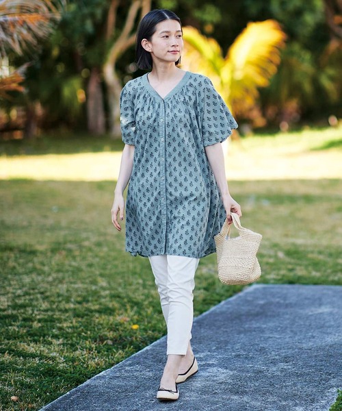 Sunny clouds（サニークラウズ）の「サニークラウズ　ペーパーヤーンのちょいバッグ（かごバッグ・レディース・ナチュラル・ONE SIZE）」の8枚目の写真