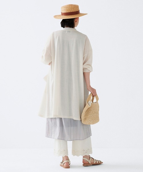 Sunny clouds（サニークラウズ）の「サニークラウズ　ペーパーヤーンのちょいバッグ（かごバッグ・レディース・ナチュラル・ONE SIZE）」の3枚目の写真