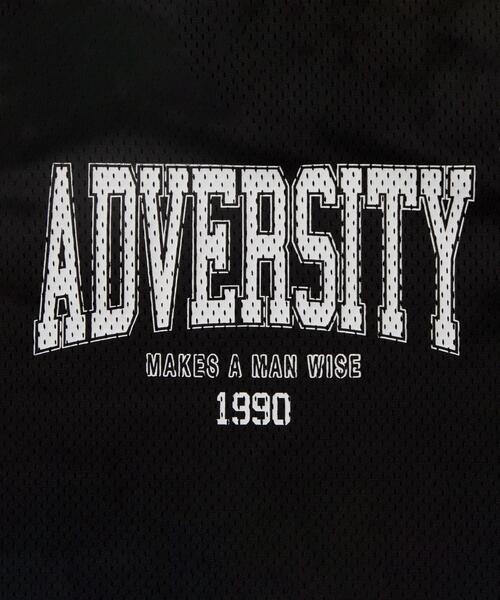 WEGO(ウィゴー)の「WEGO/ロゴプリントメッシュタンク(タンクトップ・レディース・ブラック/アイボリー・FREE)」の3枚目の写真