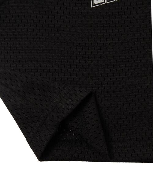 WEGO(ウィゴー)の「WEGO/ロゴプリントメッシュタンク(タンクトップ・レディース・ブラック/アイボリー・FREE)」の5枚目の写真