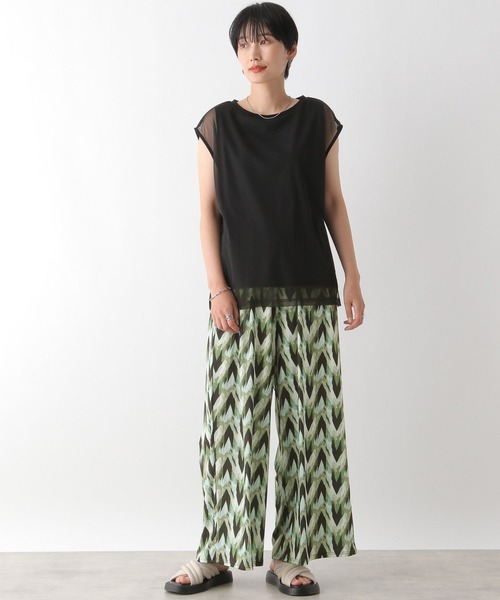 LEPSIM（レプシィム）の「楊柳柄イージーパンツ2　133285（その他パンツ・レディース・ブラック/ブラウン/ライトグリーン・FREE）」の16枚目の写真