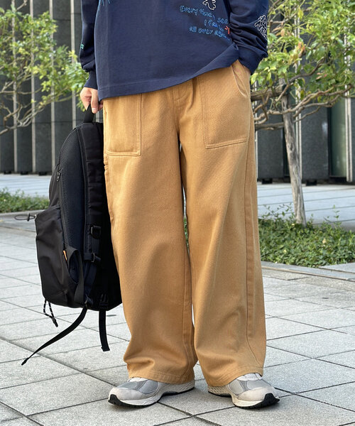 CPCM（シーピーシーエム）の「【カルチャー】バルーンベイカーパンツ（その他パンツ・レディース・ベージュ/インディゴブルー/アイボリー/ブラック・MEDIUM/LARGE）」の3枚目の写真