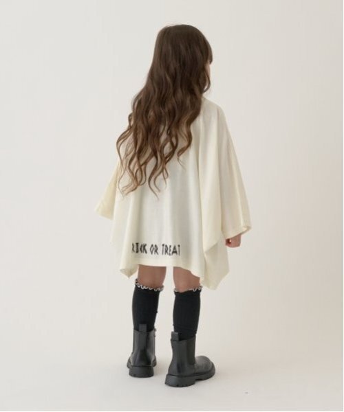 b・ROOM(ビールーム)の「【ハロウィン】変形オバケTシャツ(Tシャツ/カットソー・キッズ・ブラック/アイボリー/チャコール・M/L)」の10枚目の写真