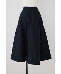 新品未使用　ナゴンスタンス　キルティングスカート nagonstans（ナゴンスタンス）の「キルティングフレアスカート