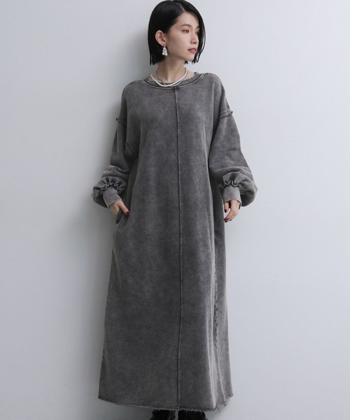 HARE（ハレ）の「2WAYパウダーカコウワンピース(HARE)（ワンピース・レディース・パープル/ブラック・FREE）」の11枚目の写真