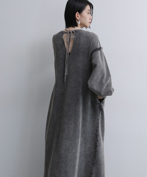 HARE（ハレ）の「2WAYパウダーカコウワンピース(HARE)（ワンピース・レディース・パープル/ブラック・FREE）」の12枚目の写真