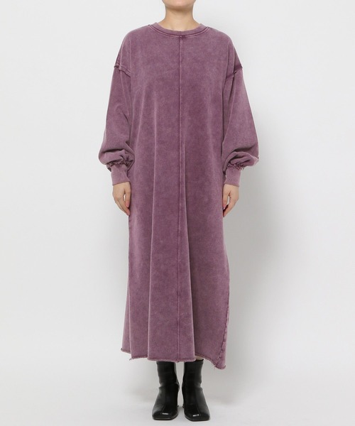 HARE（ハレ）の「2WAYパウダーカコウワンピース(HARE)（ワンピース・レディース・パープル/ブラック・FREE）」の17枚目の写真