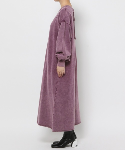 HARE（ハレ）の「2WAYパウダーカコウワンピース(HARE)（ワンピース・レディース・パープル/ブラック・FREE）」の18枚目の写真