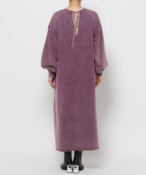 HARE（ハレ）の「2WAYパウダーカコウワンピース(HARE)（ワンピース・レディース・パープル/ブラック・FREE）」の19枚目の写真