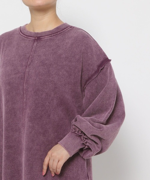 HARE（ハレ）の「2WAYパウダーカコウワンピース(HARE)（ワンピース・レディース・パープル/ブラック・FREE）」の21枚目の写真