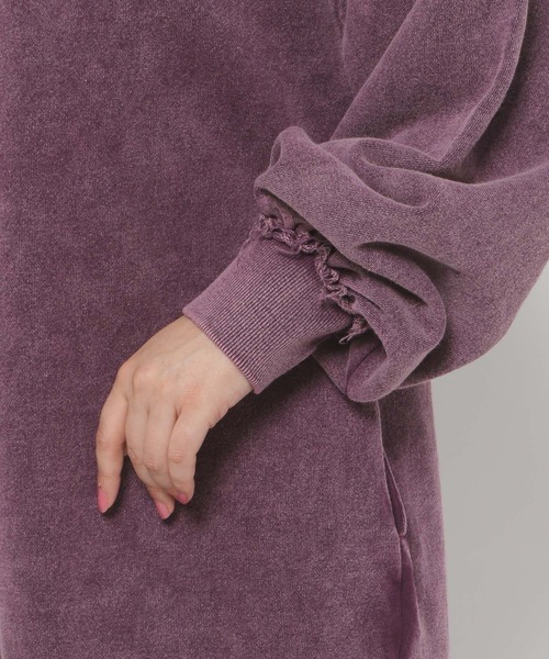 HARE（ハレ）の「2WAYパウダーカコウワンピース(HARE)（ワンピース・レディース・パープル/ブラック・FREE）」の22枚目の写真