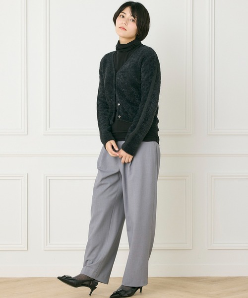 INED CLARO（イネドクラロ）の「ラグウォームタートルネックプルオーバー（ニット/セーター・レディース・オフホワイト/グレー/ブラック・フリー）」の13枚目の写真