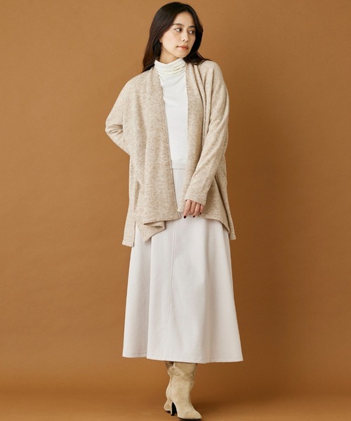 INED CLARO（イネドクラロ）の「ラグウォームタートルネックプルオーバー（ニット/セーター・レディース・オフホワイト/グレー/ブラック・フリー）」の16枚目の写真