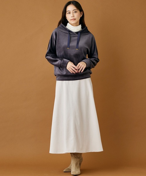 INED CLARO（イネドクラロ）の「ラグウォームタートルネックプルオーバー（ニット/セーター・レディース・オフホワイト/グレー/ブラック・フリー）」の17枚目の写真