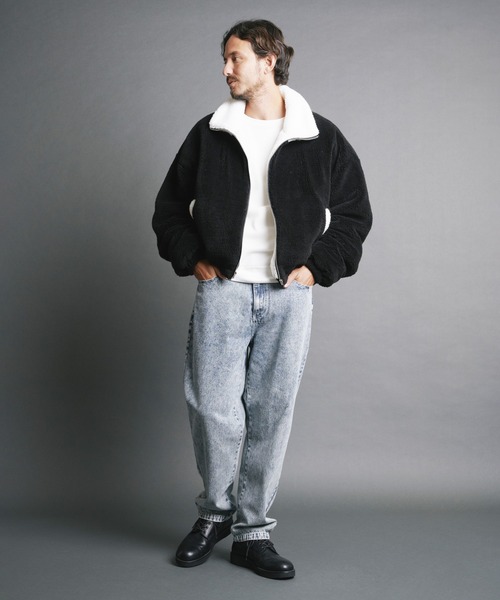 【セール】【SELECT】IR:SHAGGY FLEECE SHORT BLOUSON/シャギーフリースショートブルゾン（ブルゾン）｜Magine（マージン）