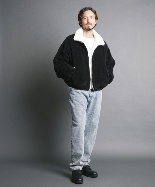 【セール】【SELECT】IR:SHAGGY FLEECE SHORT BLOUSON/シャギーフリースショートブルゾン（ブルゾン）｜Magine（マージン）