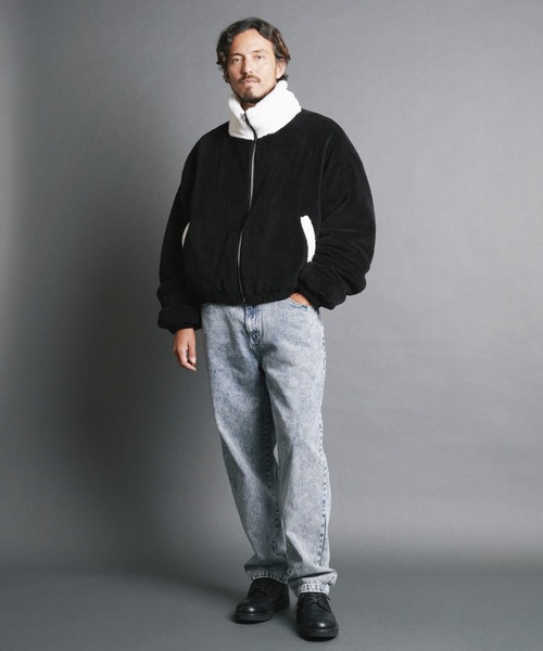 【セール】【SELECT】IR:SHAGGY FLEECE SHORT BLOUSON/シャギーフリースショートブルゾン（ブルゾン）｜Magine（マージン）
