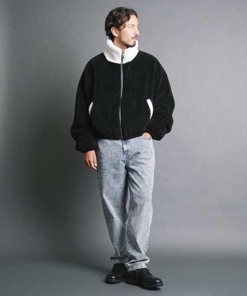 【セール】【SELECT】IR:SHAGGY FLEECE SHORT BLOUSON/シャギーフリースショートブルゾン（ブルゾン）｜Magine（マージン）