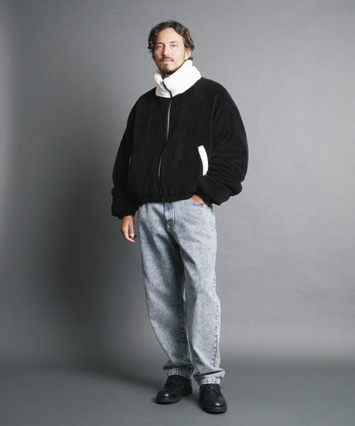 【セール】【SELECT】IR:SHAGGY FLEECE SHORT BLOUSON/シャギーフリースショートブルゾン（ブルゾン）｜Magine（マージン）