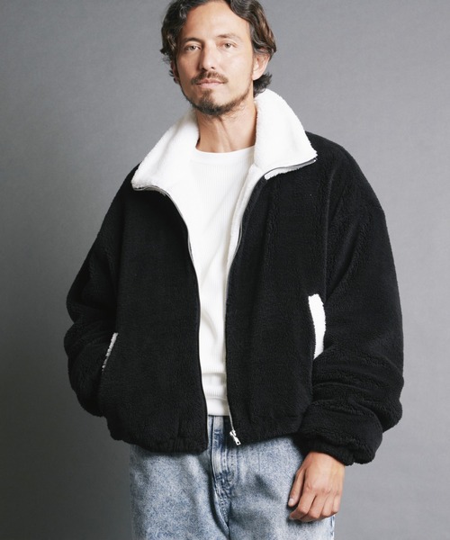 【セール】【SELECT】IR:SHAGGY FLEECE SHORT BLOUSON/シャギーフリースショートブルゾン（ブルゾン）｜Magine（マージン）