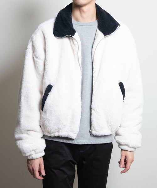 【セール】【SELECT】IR:SHAGGY FLEECE SHORT BLOUSON/シャギーフリースショートブルゾン（ブルゾン）｜Magine（マージン）