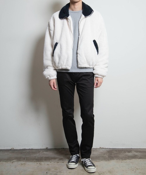 【セール】【SELECT】IR:SHAGGY FLEECE SHORT BLOUSON/シャギーフリースショートブルゾン（ブルゾン）｜Magine（マージン）