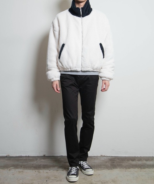 【セール】【SELECT】IR:SHAGGY FLEECE SHORT BLOUSON/シャギーフリースショートブルゾン（ブルゾン）｜Magine（マージン）
