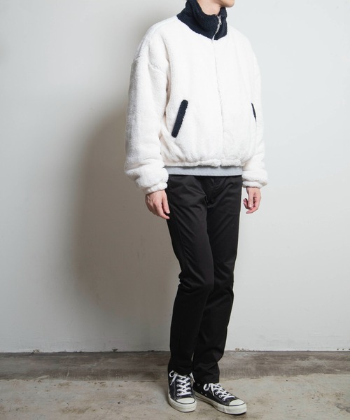 【セール】【SELECT】IR:SHAGGY FLEECE SHORT BLOUSON/シャギーフリースショートブルゾン（ブルゾン）｜Magine（マージン）