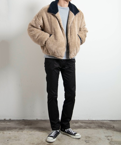 【セール】【SELECT】IR:SHAGGY FLEECE SHORT BLOUSON/シャギーフリースショートブルゾン（ブルゾン）｜Magine（マージン）
