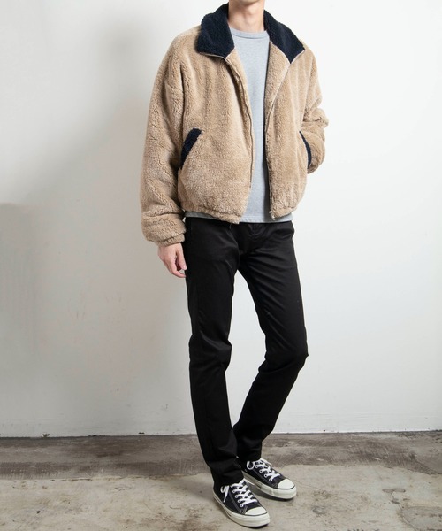 【セール】【SELECT】IR:SHAGGY FLEECE SHORT BLOUSON/シャギーフリースショートブルゾン（ブルゾン）｜Magine（マージン）