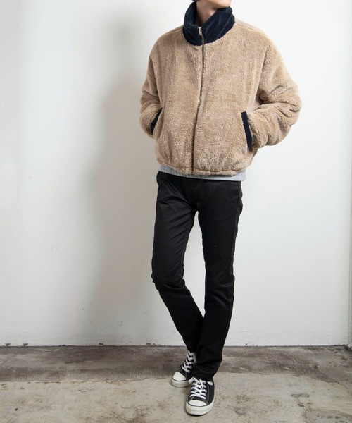 【セール】【SELECT】IR:SHAGGY FLEECE SHORT BLOUSON/シャギーフリースショートブルゾン（ブルゾン）｜Magine（マージン）