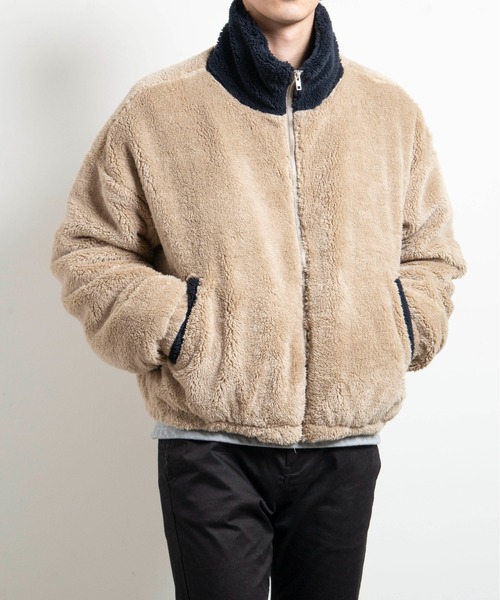 【セール】【SELECT】IR:SHAGGY FLEECE SHORT BLOUSON/シャギーフリースショートブルゾン（ブルゾン）｜Magine（マージン）