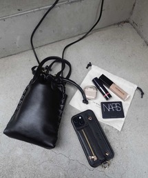 CORNERS | フェイクレザーミニショルダーバッグ(ショルダーバッグ)