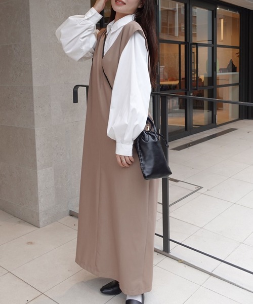 CORNERS（コーナーズ）の「フェイクレザーミニショルダーバッグ（ショルダーバッグ・レディース・ブラック/グリーン・FREE）」の5枚目の写真