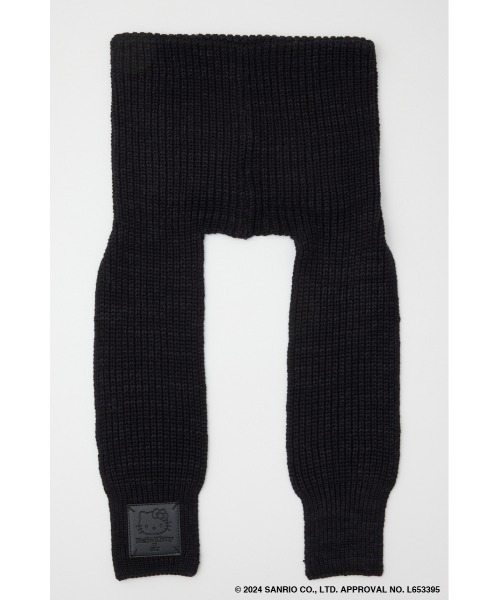 SLY(スライ)の「HELLO KITTY x SLY CAT BEANIE ハローキティ スライ キャット ビーニー(ニットキャップ/ビーニー・レディース・杢グレー/ブラック・FREE)」の5枚目の写真