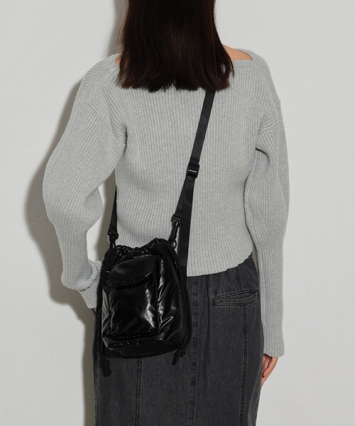 GALLEST（ギャレスト）の「◆【CONTROL FREAK】オーロラポシェット（ショルダーバッグ・レディース・アイボリー/ブラック・00）」の2枚目の写真