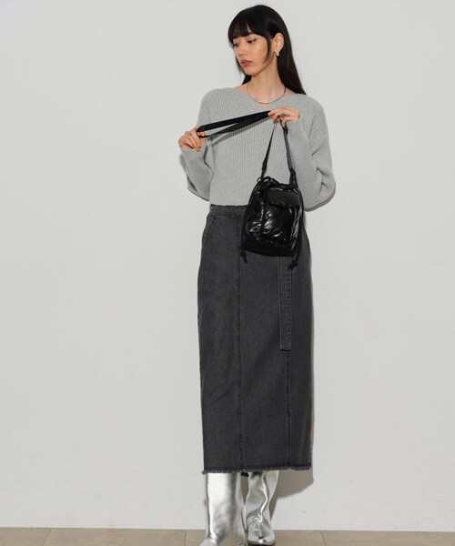 GALLEST（ギャレスト）の「◆【CONTROL FREAK】オーロラポシェット（ショルダーバッグ・レディース・アイボリー/ブラック・00）」の12枚目の写真