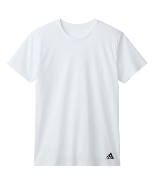 国内配送★adidas★シンプルT 胸ロゴがポイント 合わせやすい2色 adidas（アディダス）の「adidas/アディダス ワンポイントロゴ