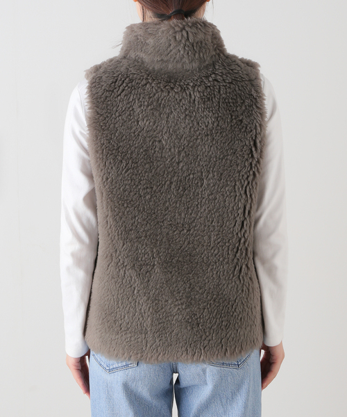 セール】【TICCA/ティッカ】 WOOLファーベスト（ベスト）｜La TOTALITE