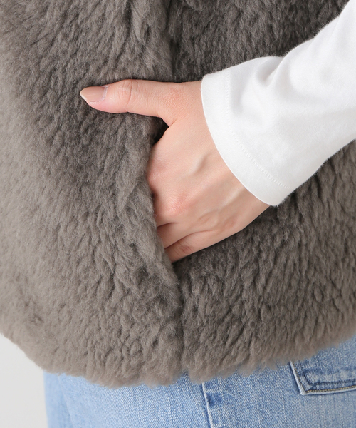 セール】【TICCA/ティッカ】 WOOLファーベスト（ベスト）｜La TOTALITE